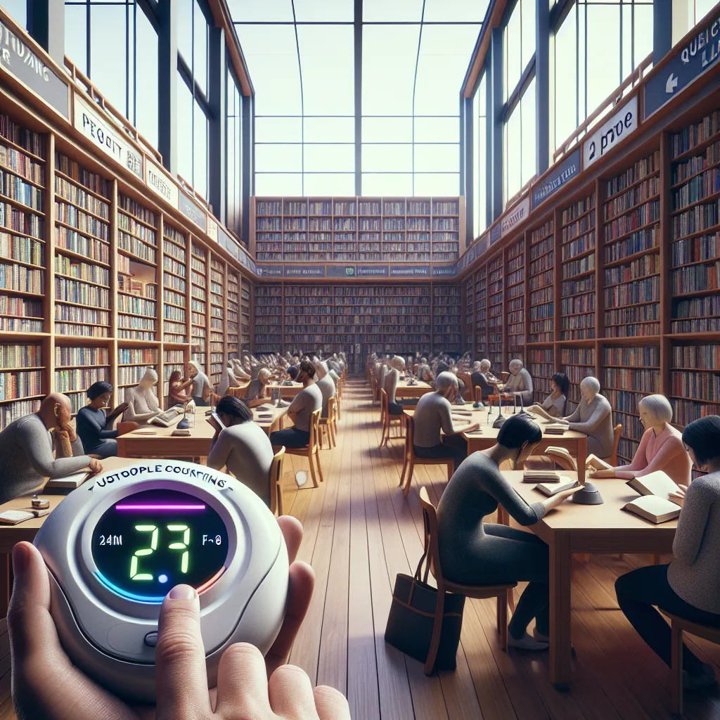 <p>People Counting in Libraries: Ensuring a Quiet and Productive Environment